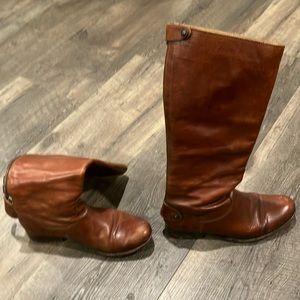 Frye Melissa Button Zip Boots